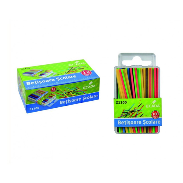 Bețișoare școlare și evantai