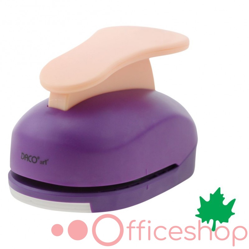 Perforator pentru hârtie Daco Hobby, PF076/3 Frunză