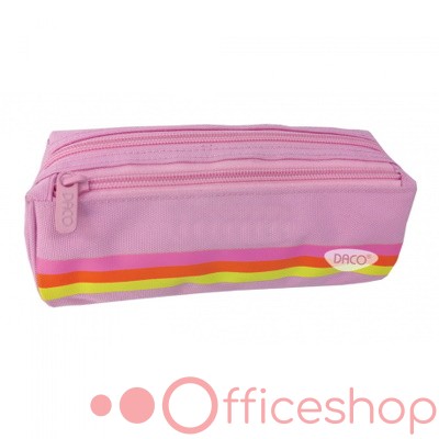 PE657RZ Penar 2 fermoare borseta Daco roz