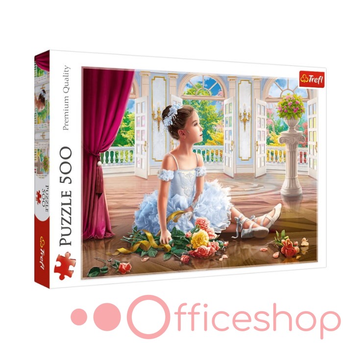 Puzzle 500 elemente "Mica balerină" Trefl 37351