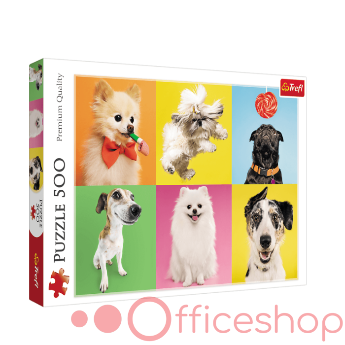 Puzzle 500 elemente "Ciinisorii" Trefl 37378