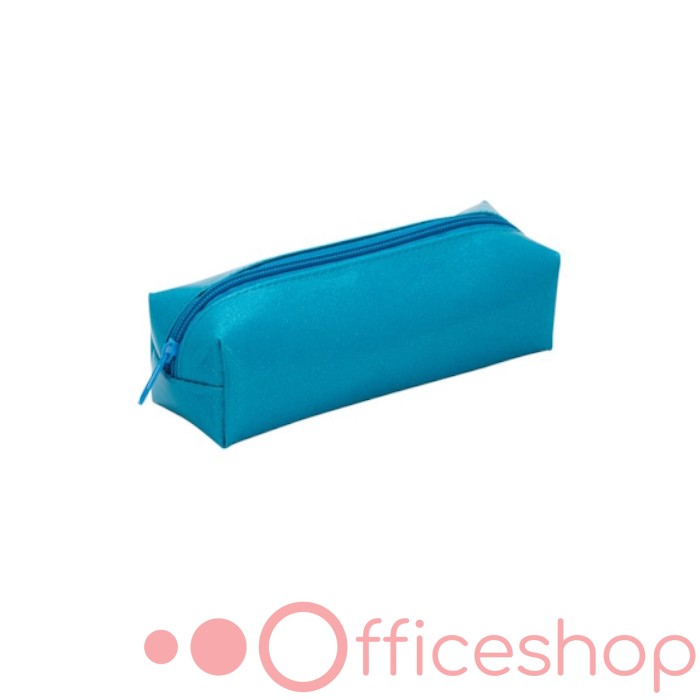 Penar-trusa cu fermoar "Я-Художник!", blue cu straluci, 195x60x50 mm 2191484