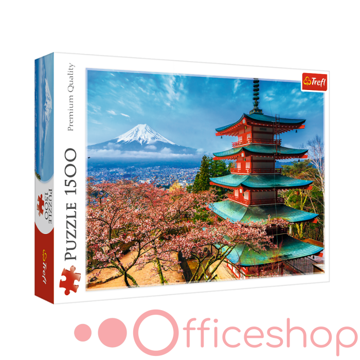 Puzzle 1500 elemente "Muntele Fuji'' Trefl 26132