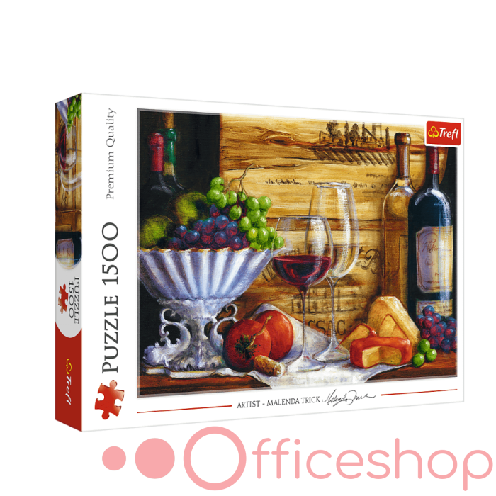 Puzzle 1500 elemente "In crama'' Trefl 26174