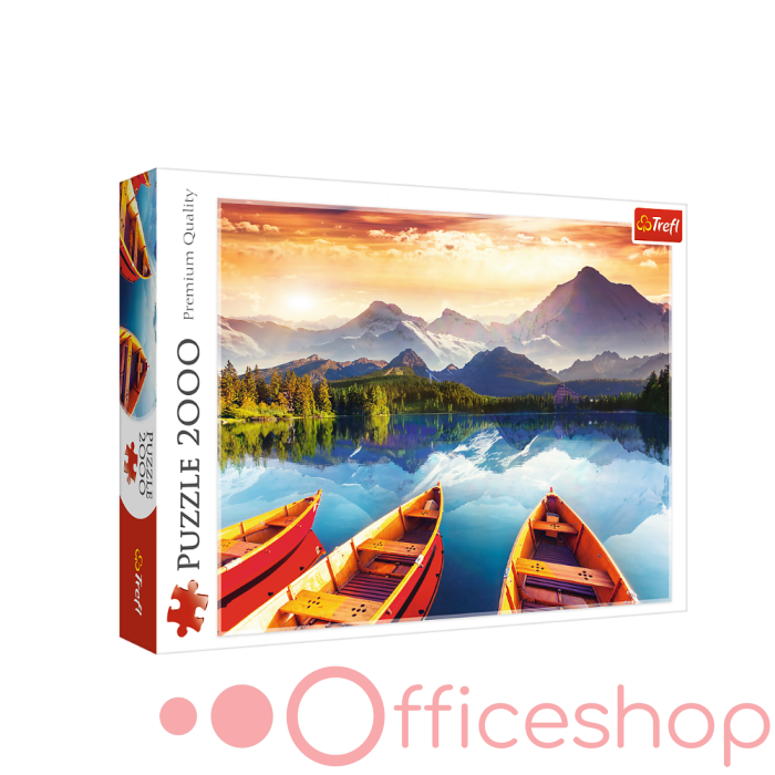 Puzzle 2000 elemente "Lacul Cristalin'' Trefl 27096