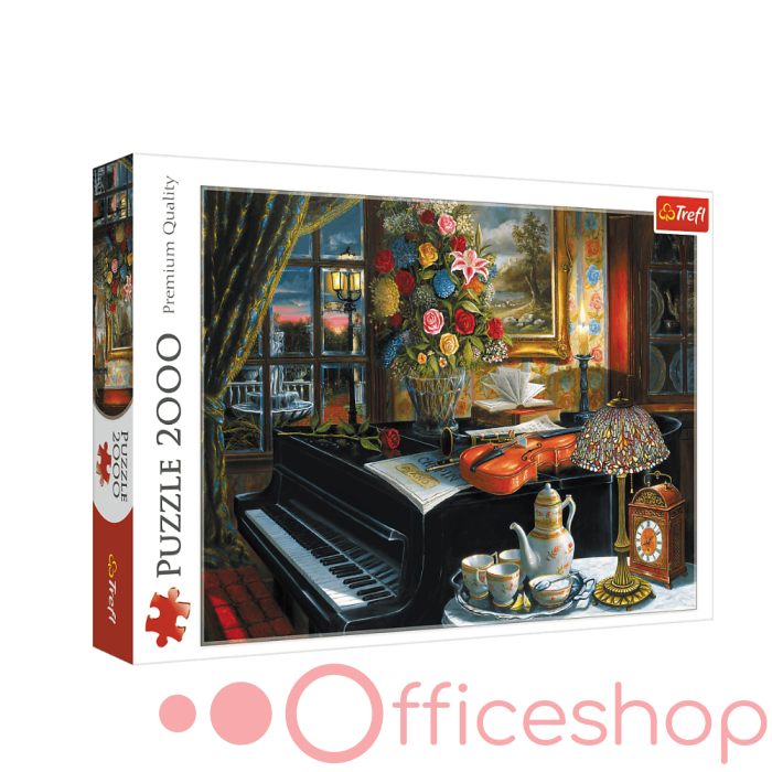 Puzzle 2000 elemente "Muzica'' Trefl 27112