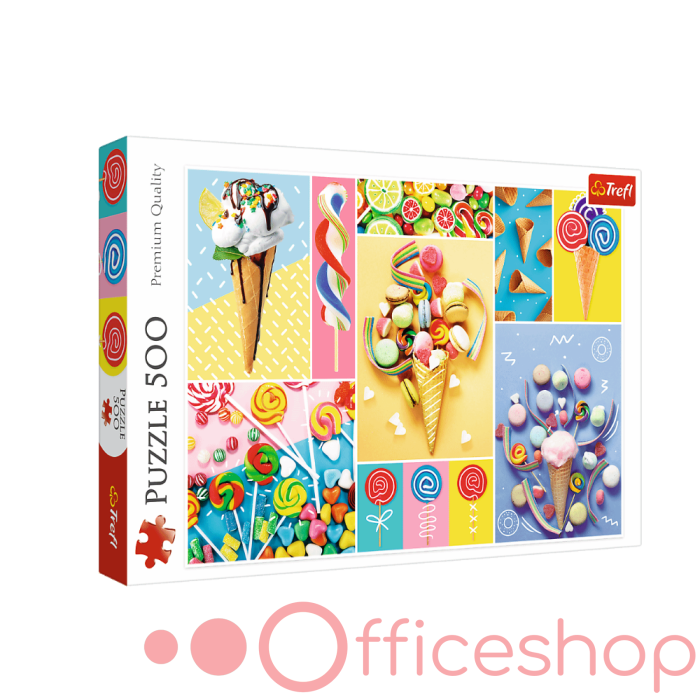 Puzzle 500 elemente "Dulciurile favorite" Trefl 37335