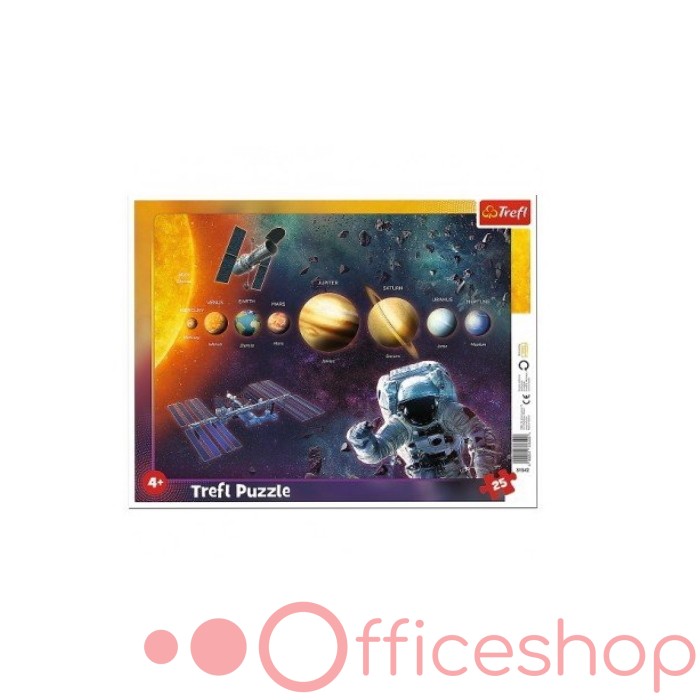 Puzzle în ramă „Sistemul solar” Trefl 31398