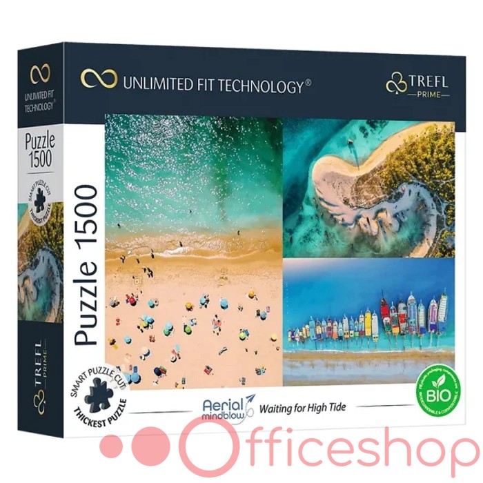 Puzzle 1500 elemente "Așteptând mareea'' Trefl 26192