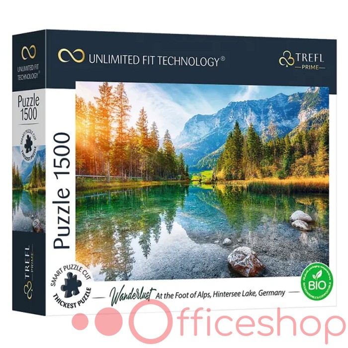 Puzzle 1500 elemente "La poalele Alpilor'' Trefl Prime 26193