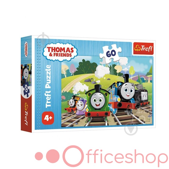 Puzzle 60 elemente "Thomas in drum" Trefl 17379