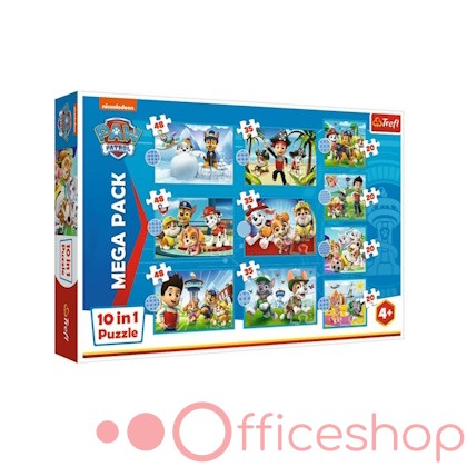 Puzzle 10 în1 "Patrula Catelusilor" Trefl 96001