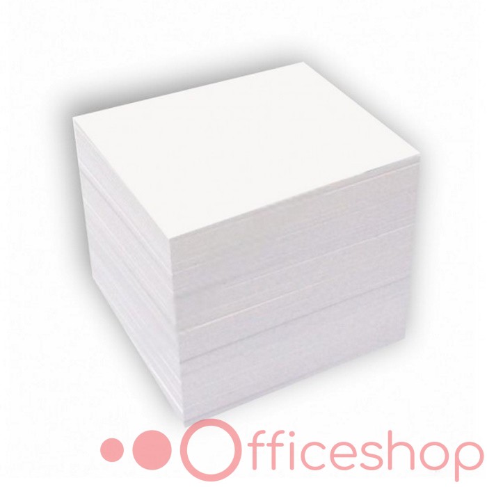 Hârtie pentru notițe 90x90x50 mm albă 003715 (48)