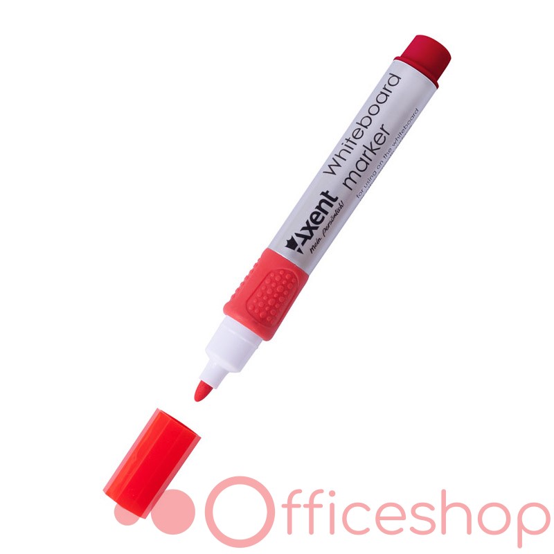 Marker pentru Whiteboard Axent, 2 mm, roșu, 2551-06-A (12)