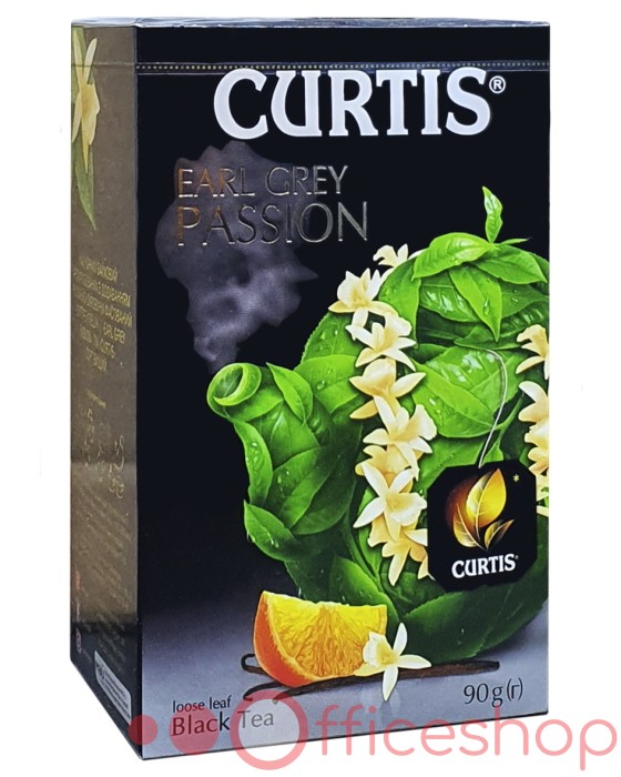 Ceai negru Curtis Earl Grey Passion, 90 g, 010429
