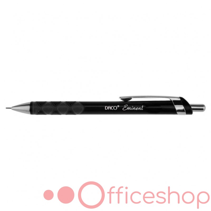 Creion mecanic Daco Eminent, 0.7 mm, negru, CM107-N (12)