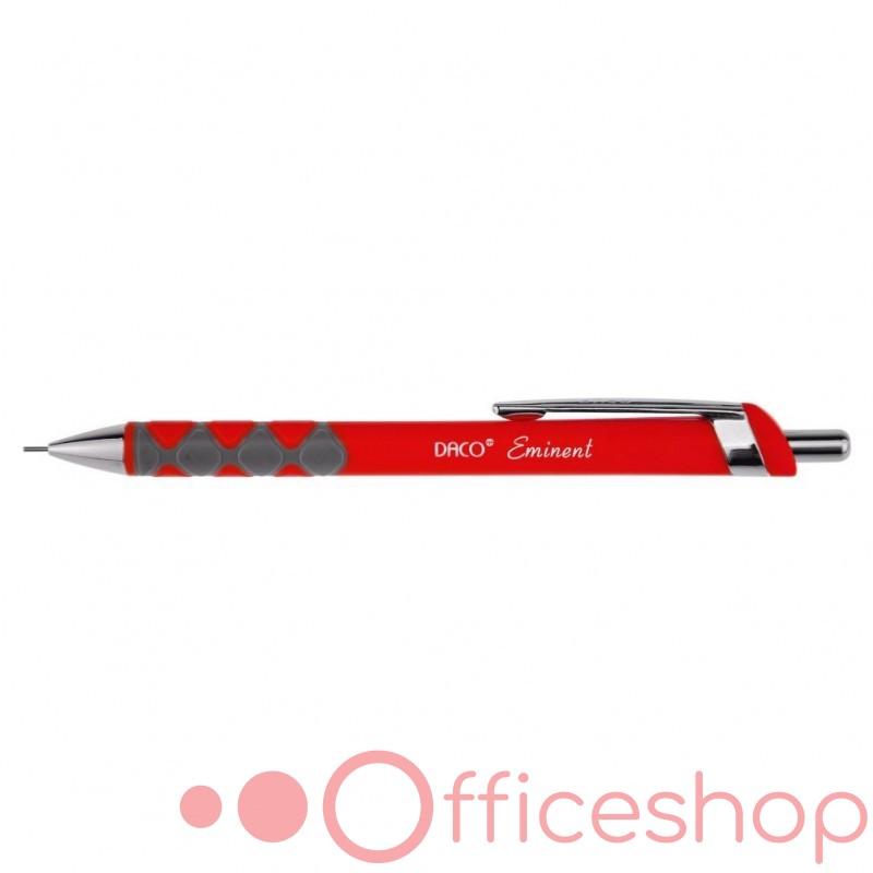 Creion mecanic Daco Eminent, 0.9 mm, roșu, CM109R (12)