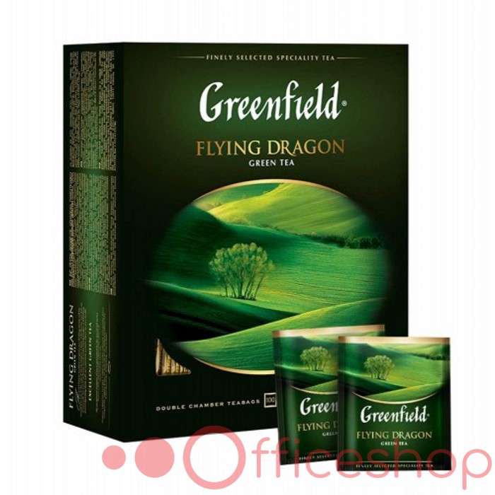 Ceai verde Greenfield Flying Dragon  100 pac. 0585-09