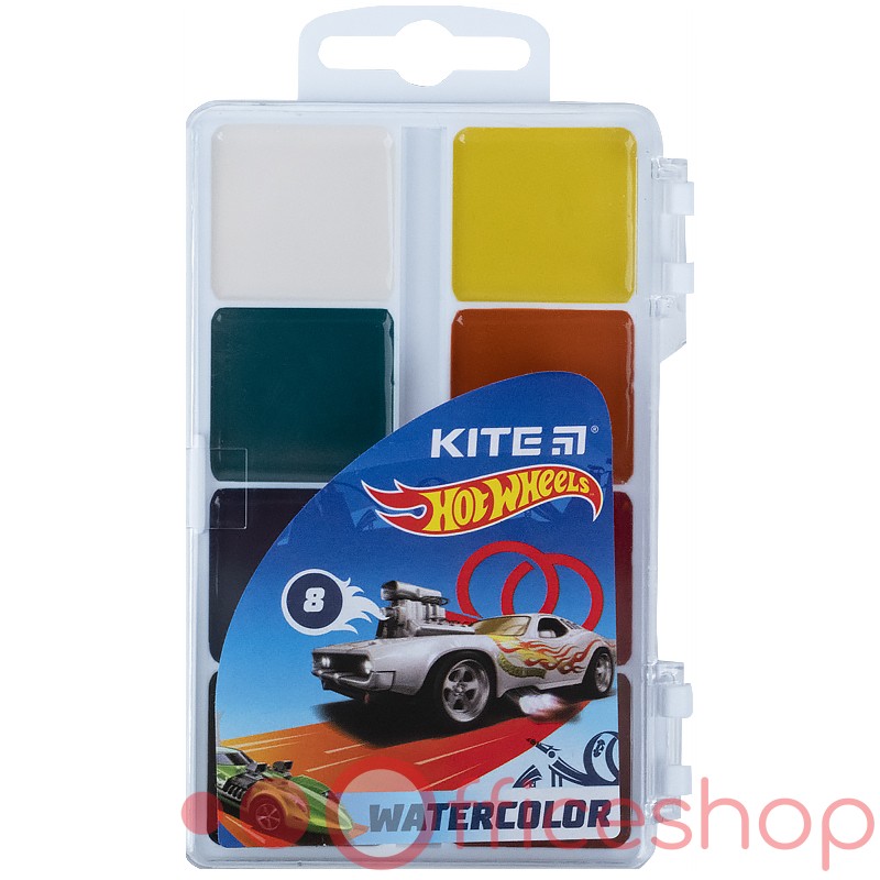 Acuarelă Kite, 8 culori, cutie plastic, HW21-065 (32)