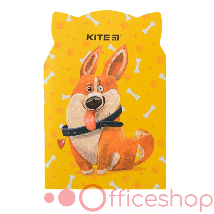 Carnet B5 Kite Corgi dog, 48 file, matematică, K22-461-2