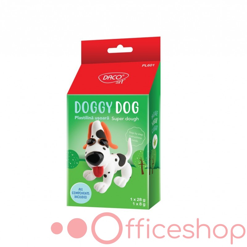 Plastilină ușoară Doggy Dog Daco PL601