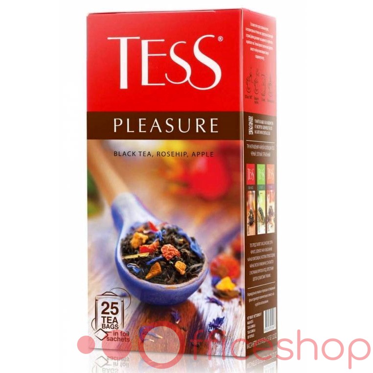 Ceai negru Tess Pleasure, 25 plicuri, 0594-10