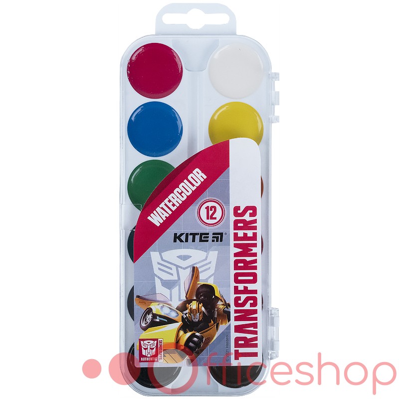 Acuarelă Kite, 12 culori, cutie plastic, TF21-061 (32)