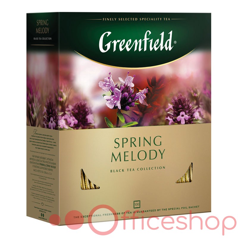 Ceai negru Greenfield  Spring Melody  100 pac. 1065-09
