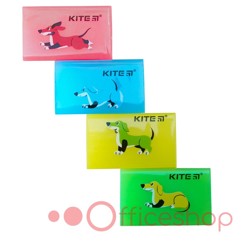 Radieră Kite Dogs K22-026, assorti (24)